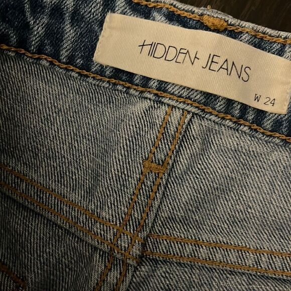Hidden Distress Denim Jeans Size 24 - Picture 4 of 6